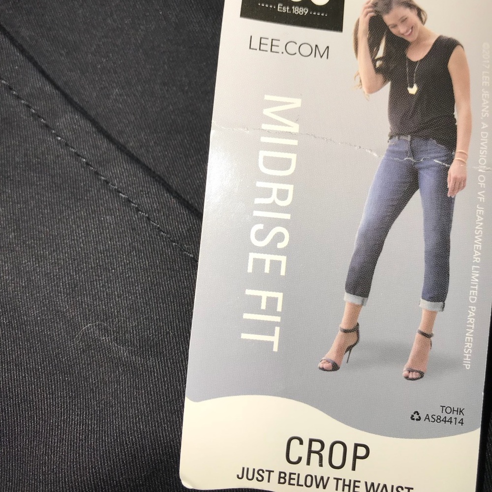Lee Midrise Fit Crop